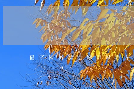 借了网贷没逾期可以办车贷吗 借了网贷没逾期可以办车贷吗