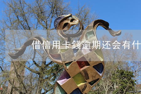 借信用卡錢逾期还会有什麼後果 借信用卡錢逾期还会有什麼後果