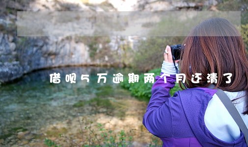 借呗5万逾期两个月还清了 借呗5万逾期两个月还清了