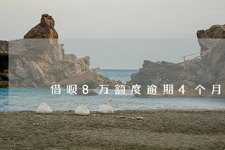 借呗8万额度逾期4个月 借呗8万额度逾期4个月