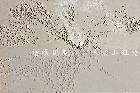 借呗逾期10天会上征信吗 借呗逾期10天会上征信吗