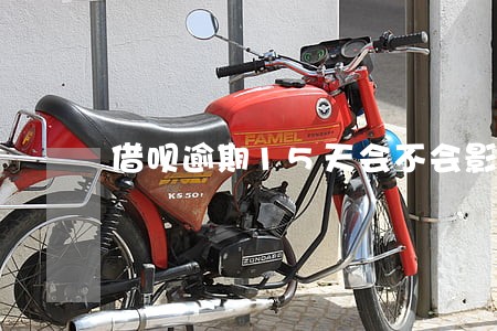 借呗逾期15天会不会影响房贷