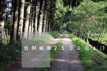借呗逾期2500会上门吗 借呗逾期2500会上门吗