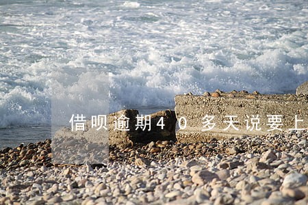 借呗逾期40多天说要上门 借呗逾期40多天说要上门