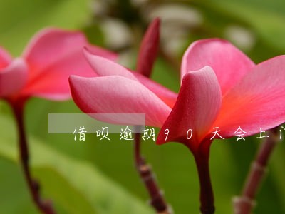 借呗逾期90天会上门吗 借呗逾期90天会上门吗