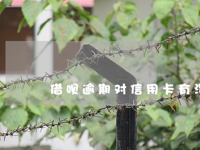 借呗逾期对信用卡有没有影响 借呗逾期对信用卡有没有影响