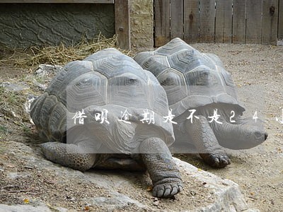 借呗逾期是不是24小时都会扣款 借呗逾期是不是24小时都会扣款