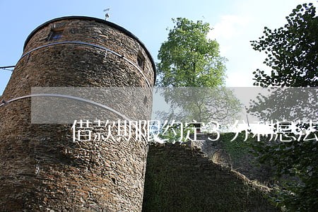 借款期限约定3分利息法院支持吗 借款期限约定3分利息法院支持吗