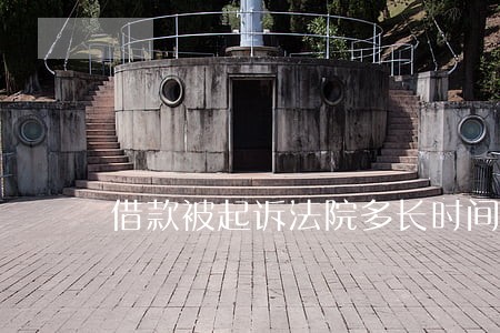 借款被起诉法院多长时间执行 借款被起诉法院多长时间执行