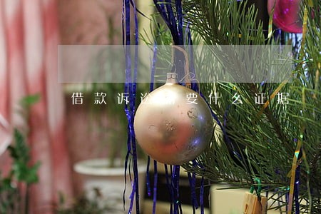 借款诉讼需要什么证据 借款诉讼需要什么证据