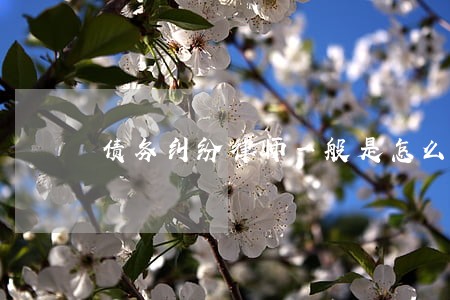 债务纠纷律师一般是怎么收费 债务纠纷律师一般是怎么收费