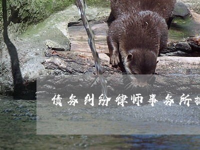 债务纠纷律师事务所排名前十名 债务纠纷律师事务所排名前十名
