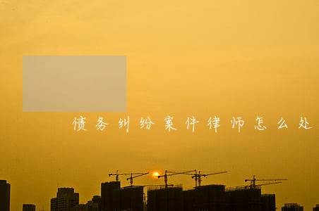 债务纠纷案件律师怎么处理 债务纠纷案件律师怎么处理