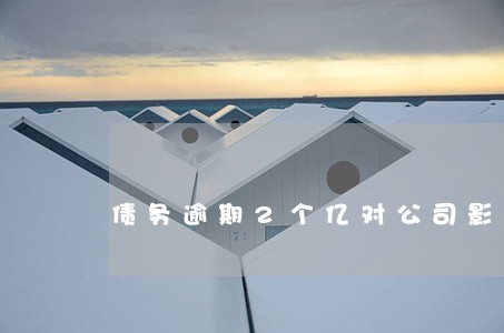 债务逾期2个亿对公司影响 债务逾期2个亿对公司影响