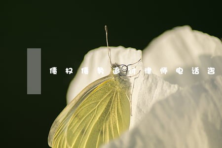 债权债务追讨律师电话咨询 债权债务追讨律师电话咨询