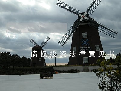 债权投资法律意见书