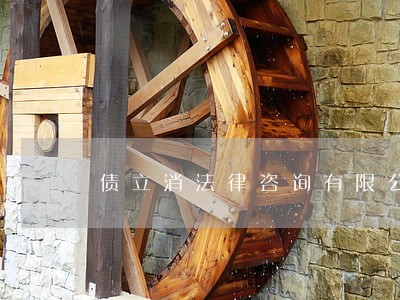 债立消法律咨询有限公司 债立消法律咨询有限公司