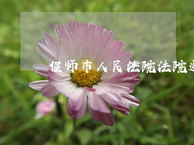 偃师市人民法院法院通讯录