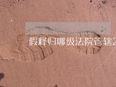 假释归哪级法院管辖202