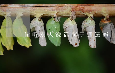 偷听别人说话属于违法吗