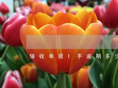 催收单据1手逾期多少天 催收单据1手逾期多少天