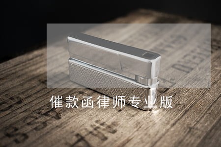 催款函律师专业版 催款函律师专业版