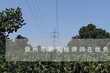 儋州市新三板律师在线免费咨询 儋州市新三板律师在线免费咨询