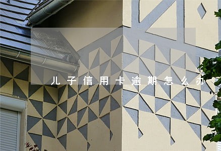 儿子信用卡逾期怎么办 儿子信用卡逾期怎么办