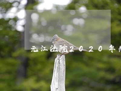 元江法院2020年判刑人员 元江法院2020年判刑人员