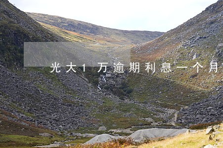 光大1万逾期利息一个月多少 光大1万逾期利息一个月多少