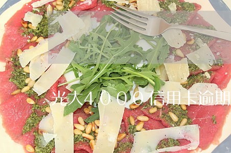 光大4000信用卡逾期 光大4000信用卡逾期