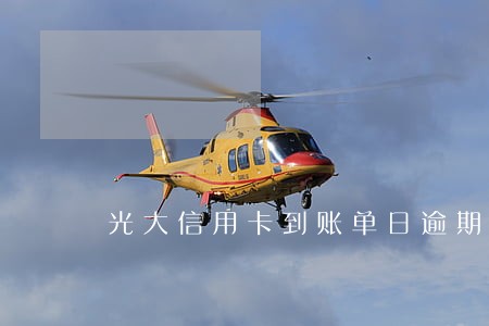 光大信用卡到账单日逾期 光大信用卡到账单日逾期