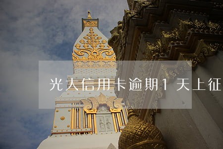 光大信用卡逾期1天上征信吗 光大信用卡逾期1天上征信吗