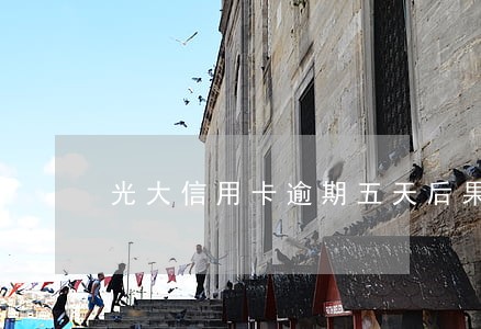 光大信用卡逾期五天后果 光大信用卡逾期五天后果
