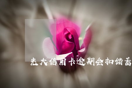 光大信用卡逾期会扣储蓄卡吗 光大信用卡逾期会扣储蓄卡吗