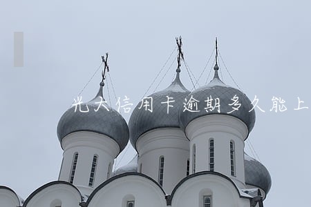 光大信用卡逾期多久能上征信