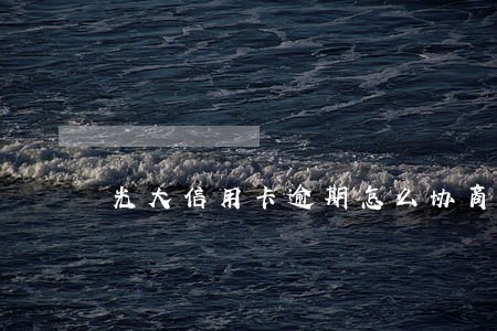 光大信用卡逾期怎么协商停息分期 光大信用卡逾期怎么协商停息分期