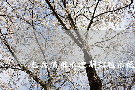 光大信用卡逾期打电话说家访 光大信用卡逾期打电话说家访