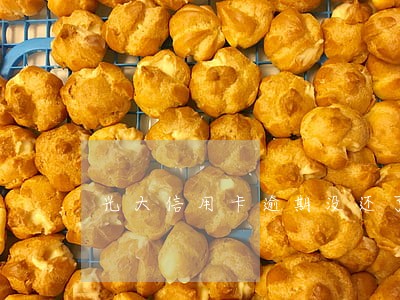 光大信用卡逾期没还了 光大信用卡逾期没还了