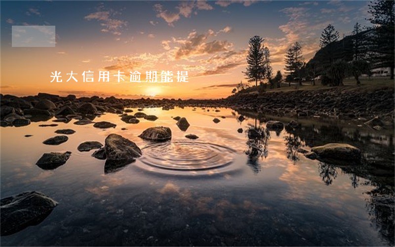 光大信用卡逾期能提 光大信用卡逾期能提