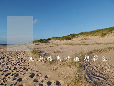 光大信用卡逾期锁定 光大信用卡逾期锁定