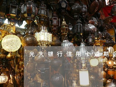 光大银行信用卡逾期会有外访吗