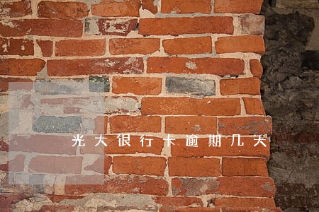 光大银行卡逾期几天 光大银行卡逾期几天