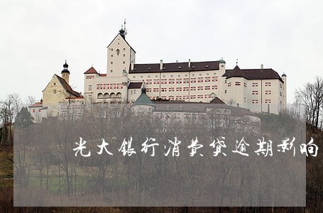 光大银行消费贷逾期影响 光大银行消费贷逾期影响