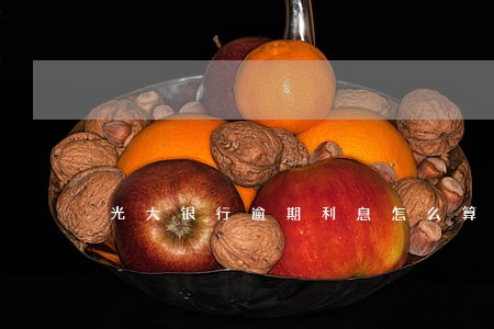 光大银行逾期利息怎么算的 光大银行逾期利息怎么算的