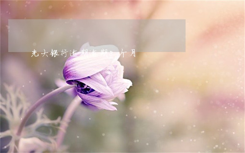 光大银行逾期逾期8个月 光大银行逾期逾期8个月