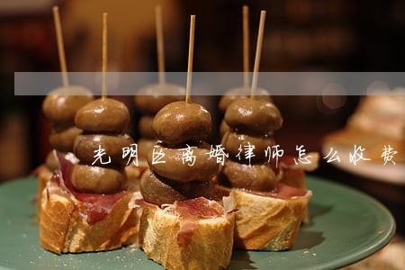 光明区离婚律师怎么收费 光明区离婚律师怎么收费
