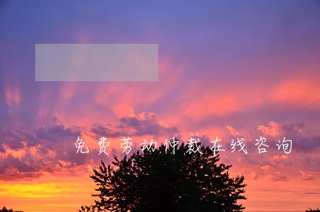 免费劳动仲裁在线咨询 免费劳动仲裁在线咨询