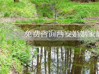 免费咨询西安婚姻家庭在线律师 免费咨询西安婚姻家庭在线律师