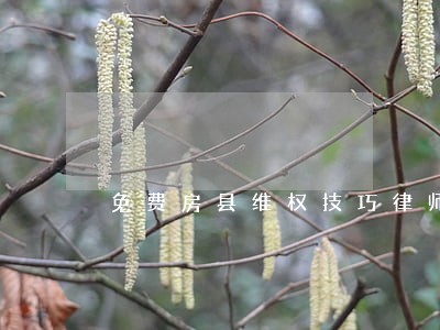 免费房县维权技巧律师在线咨询 免费房县维权技巧律师在线咨询